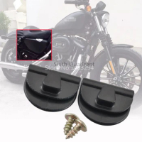 Motorcycle Battery Fairing Cover Right Left Side Clips Mount Clamp Screws Fits For Harley Sportster XL883 XL1200 48 72 2004-2018