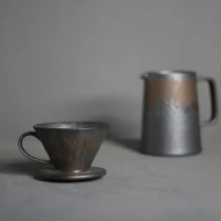 Coffee Dripper Drip Coffee Maker Hand Drip Kettle Coffeeware Teaware Barista Accessories Pot Set Utensils Tea Manual Supplies