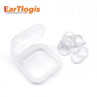EarTlogis Replacement Silicone Earbud for Plantronics Voyager 3200 3240 Edge In-Ear Ear Pads Tip Parts Earplug Cushion Earmuff