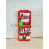 JR988 Rak Cermin Kamar Mandi Dinding Sabun Tempel Kosmetik Make Up Kaca Gantung Tempat Sabun Kaca Pl
