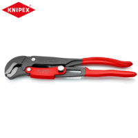KNIPEX 83 61 010 S-type Quick Adjustment Pipe Wrench Anti Pinch Hand Protection Design Convenient Fast And Labor-saving