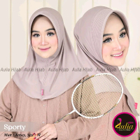 Hijab Sport Aulia hadir dengan desain bergo Hamidah yang simple, sporty, dan tetap elegan untuk menu