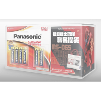 Panasonic 大電流鹼性電池3號30入(機動戰士聯名提袋)