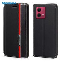 For Motorola Moto G84 5G Case Fashion Multicolor Magnetic Closure Leather Flip Case Cover with Card Holder 6.55 inches