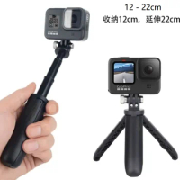 For Gopro Tripod Shorty Mini Hand Grip Monopod Handle for Gopro Hero 12 11 10 9 8 7 6 5 4/ Fusion/Max/ Session 4/5 One X3 Camera