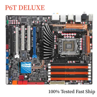 For ASUS P6T DELUXE Motherboard X58 LGA 1366 DDR3 ATX Mainboard 100% Tested Fast Ship