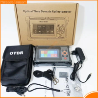 980EXT Pro mini OTDR Reflectometer with OPM OLS VFL Touch Screen 26/24dB SC FC 1310nm 1550nm Fiber Optic OTDR Fiber Tester