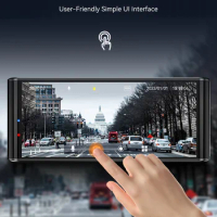 TOGUARD Dual Lens 4K UHD Car DVR Touch Screen Smart Gesture Sensor DashCam Front And Rear Camera GPS Wi-Fi Car Recorder Car DVR