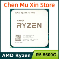 AMD Ryzen 5 5600G R5 5600G 3.9GHz 6-Core 12-Thread 65W CPU LGA AM4 no fan