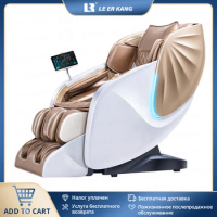 LEK AI Voice Control Electric Full Body Massage Chair Stretching Shiatsu Massage Chair Sofa with Calf Roller Massage