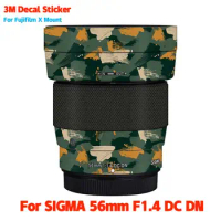 56 F1.4 DC DN Anti-Scratch Lens Sticker Protective Film Body Protector Skin For SIGMA 56mm F1.4 DC DN for Fujifilm X Mount