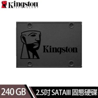 【Kingston 金士頓】A400 240GB 2.5吋 SATA III SSD固態硬碟*