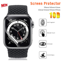 Screen Protector Clear Full Protective Film for IWatch Series 4 5 6 40MM 44MM 45mm for Apple Watch 6 SE 5 3 2 1 38MM 42MM 49mm