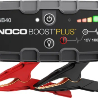 NOCO Boost Plus GB40 1000A UltraSafe Car Battery Jump Starter, 12V Battery Pack, Battery Booster, Jump Box, Portable Charger