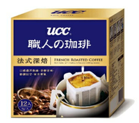 金時代書香咖啡 UCC 法式深焙濾掛式咖啡 8g*12入 UCC-0812-FRC