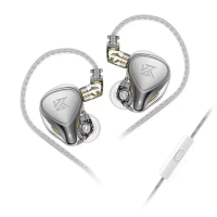 หูฟัง KZ ZEX Pro อิเล็กทรอนิกส์ ไดนามิก บาลานซ์ในหู ตัดเสียงรบกวน หูฟังสำหรับกีฬา ชุดหูฟังเพลงไฮไฟ Z