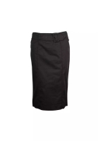 Prada 黑色鉛筆裙，可拆卸皮帶