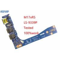 FOR Dell Alienware 17 M17x R5 Series LAN Port Board USB Board LS-9339P WH486