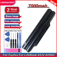 7000mAh Laptop Battery FMVNBP212 FMVNBP213 For Fujitsu For LifeBook A532 AH512 AH532 AH532 AH562 AH532GFX FPCBP331