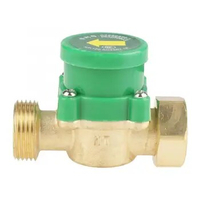 Liquid Level Sensor HT-120 AC220V 1A G3/4 Thread Water Pump Green Float Switch