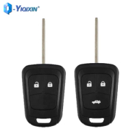 YIQIXIN 2/3 Buttons Remote Control Key Cover Case For Chevrolet Camaro Sonic Cruze Malibu Volt Spark Equinox Fob Shell For Opel