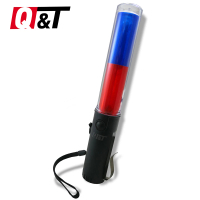 【Q&amp;T】充電式手電筒紅藍光交通指揮棒(SY-T8033)