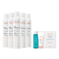 【Avene 雅漾官方直營】活泉水穩膚噴霧300mlx5入組(保濕化妝水/舒緩乾癢敏弱)