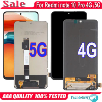 Original For Xiaomi Redmi Note 10 Pro 10Pro 4G 5G LCD Display Touch Screen Digitizer For Redmi Note10 Pro M2101K6G M2101K6R LCD