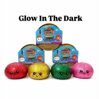 Dumpling Unicorn Glow In The Dark Glitter Rainbow Mainan Anti Stress Fidget Toy mainan anak viral sq