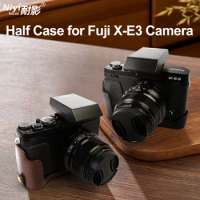 Genuine Leather Camera Base Case for Fujifilm X-E3 PU Leather Camera Base for Fuji XE3