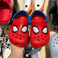 Crocs เด็ก รองเท้าเลโก้ รองเท้า Unisex (ใหม่) The spot Girls' รองเท้าแตะเด็กผู้ชาย [204536]㏇X0403