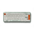 MelGeek Mojo68 霓虹透明機械鍵盤 68鍵 Gateron 茶軸