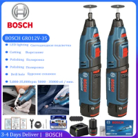 4 In 1 Original Bosch Cordless Electric Grinder 12V-2.0 Ah Battery 6 Gears 35000rpm Motor Bosch GRO Polishing Cutting Machine