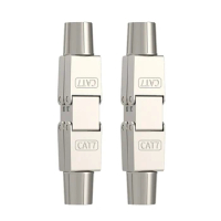 RJ45 Cat7 Cable Extender Junction Adapter Lan Junction Connection