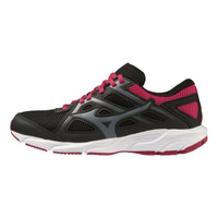 Mizuno Spark 8 [K1GA230471] 女 慢跑鞋 運動 休閒 輕量 支撐 緩衝 彈力 美津濃 黑 桃紅