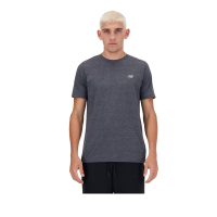 New Balance Heathertech Men's T-Shirt - Black