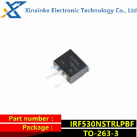 5PCS IRF530NSTRLPBF TO-263-3 N-Channel 100V/17A SMD MOSFET