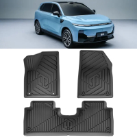 hqkj ใช้สำหรับพรมรถยนต์ Leapmotor B10 พรมปูพื้น AllWeather B10 ชุดเต็ม เหมาะสำหรับ Leapmotor B10 พรม