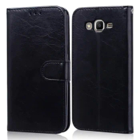 Leather Case For Samsung Galaxy J2 Prime Case For Samsung J2 Prime SM-G532F TPU Protective Flip Case For Samsung J2 Prime Case
