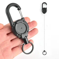 Key Holder Elastic Multi-function Anti-theft Mountain-climbing Backpack Key Holder Key Ring Outdoor Supplies