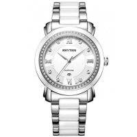 【RHYTHM 麗聲】都會陶瓷手錶-37mm(F1303T01)