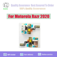 100% Original for Motorola Razr 5G USB Fast Charging Port Connector SIM Card Board Mobile Phone Flex Cable Replace Part