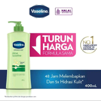 VASELINE Lotion Intensive Care ALOE SOOTHE 400 ml Pencerah