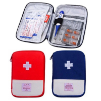 [COD] GD T42 Tas Obat P3K Berpergian Tempat Peralatan Kecil Portabel Dompet Serbaguna