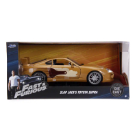 【JADA】玩命關頭 1:24合金車- 1995ToyotaSupra-Slapjack-Bronze