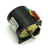 60KTYZ Gear Motor 2.5/5/10/15/20/30/40/60/80/110 RPM Low Noise Gearbox Electric Motor High Torque 220v Synchronous AC Motor