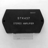 STK437 Integrated Circuit Stereo Amplifier IC Module