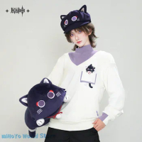 MiHoYo Official Genuine Genshin Impact Wanderer Pillow Doujin Wanderer Fairy Tale Cat Series Balladeer Cute Cat Doll Gifts