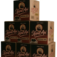 Kapal Api 10 Dus Kopi Special Mix dengan Gula - Produk Kapal Api Spesial Mix