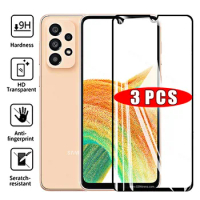 Full Cover Tempered Glass for Samsung Galaxy A33 5G Screen Protector on For Samsung A33 A53 A73 A72 71 52 52s M52 32 22 12 Glass